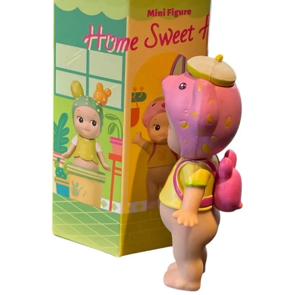 New Kewpie/Angel Mini Figure in Dog w/Backpack Costume, Open Blind Box